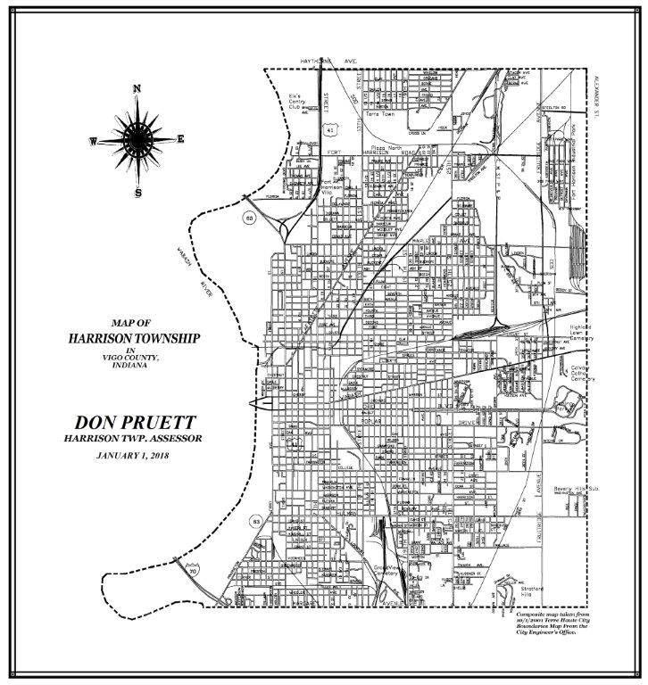 Harrison County Indiana Plat Map Harrison Township Assessor / Vigo County, Indiana